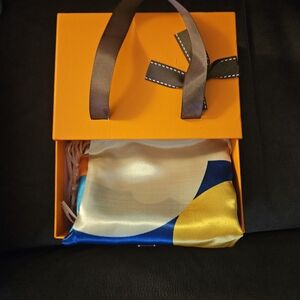 Elegant Silk Scarf in Multicolor by [Brand]